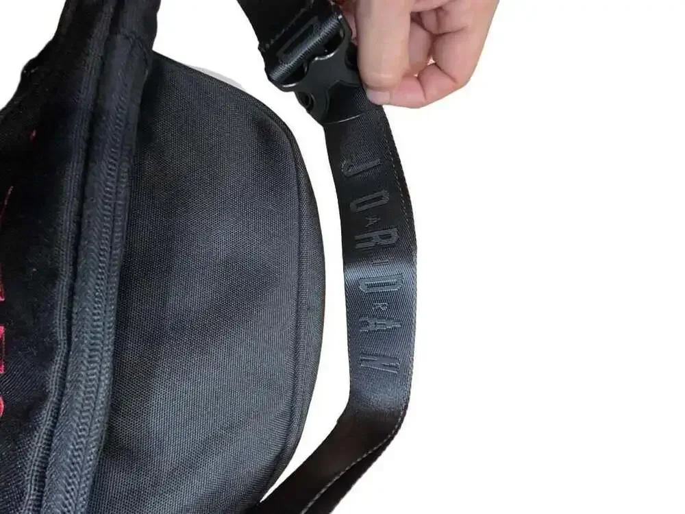 Jordan Air Crossbody Bag Black Rise Shoulder Messenger Bag